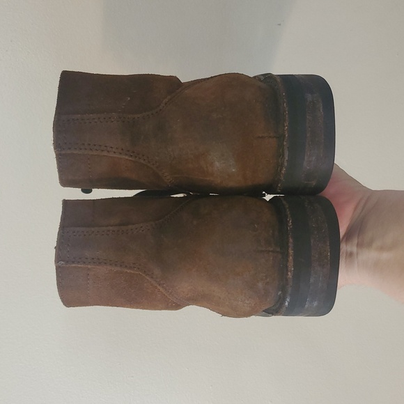 Thursday Boot Company Mens Captain Boots Size 8 Brown Leather Lace-Up - Picture 8 of 16